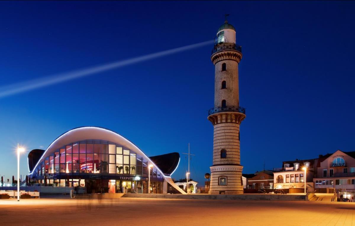 Doppelzimmer Humidor, Direkt Am Alten Strom Rostock Esterno foto